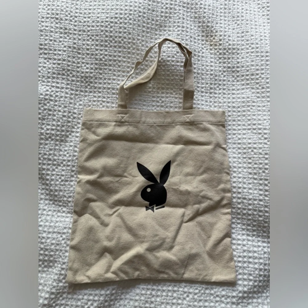 PLAYBOY Canvas Tote Bag - Picture 2 of 2